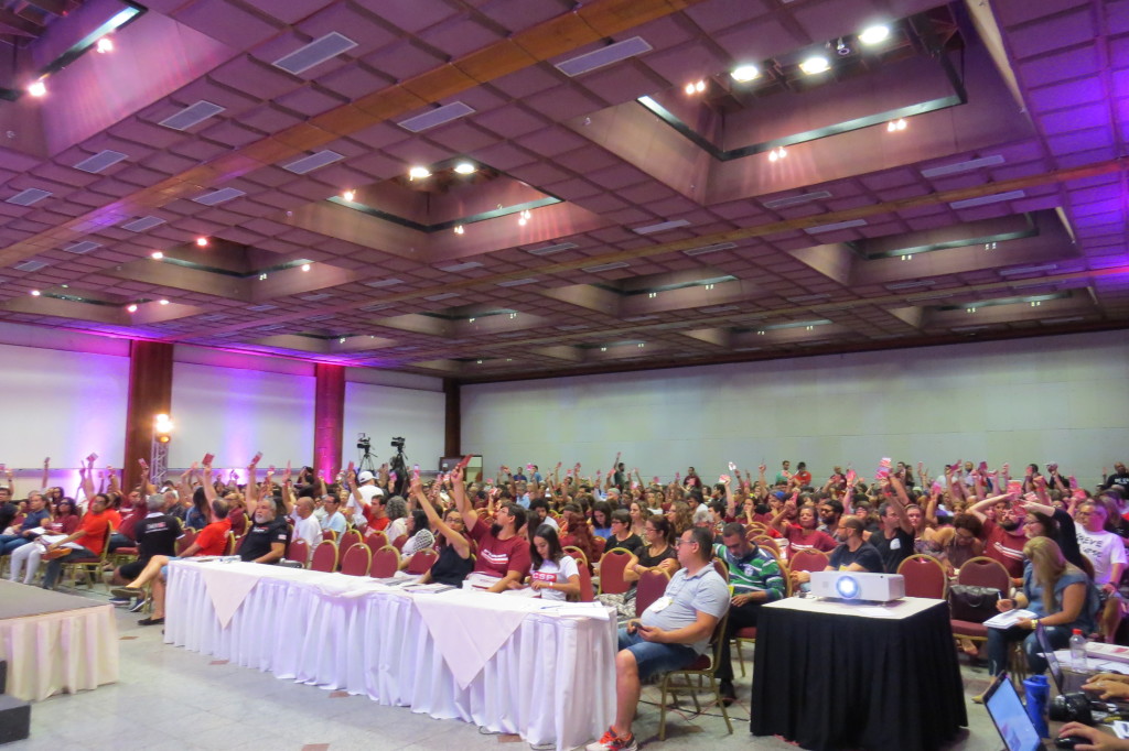 Delegados aprovaram regimento interno do Consinasefe nesta sexta
