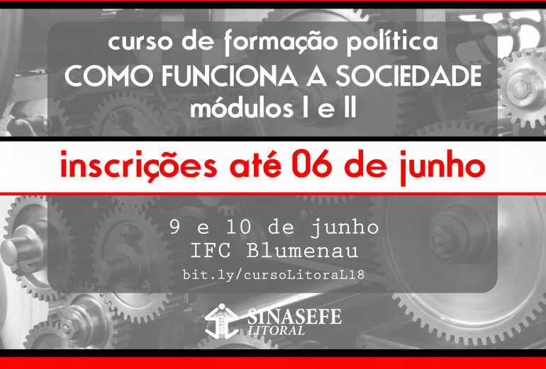 Curso Como Funciona a Sociedade junho 2018 inscricoes 0606