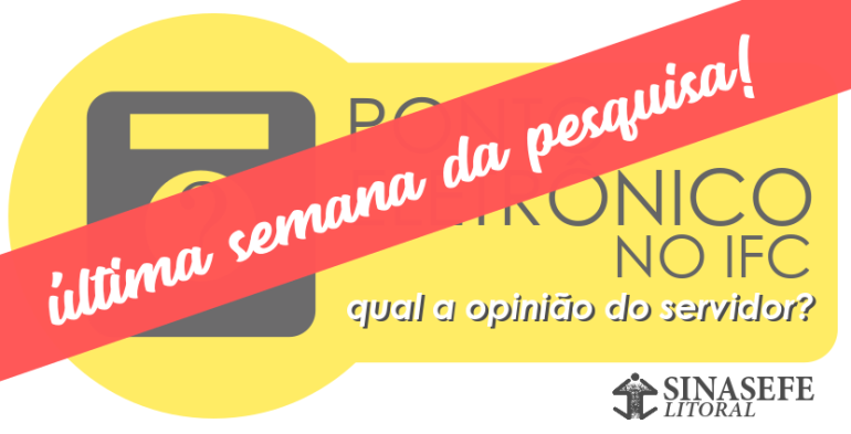 Ponto Eletronic opiniao ultima semana